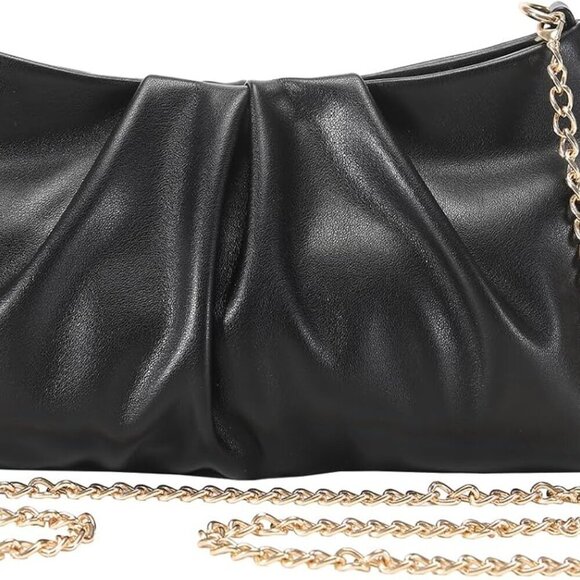 Elegant Women's Evening Clutch Bag Satin Velvet Party Wedding Prom Dressy